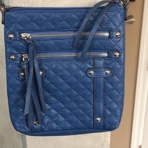 Jessica Simpson Blue crossbody handbag